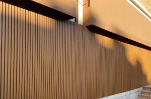 Easy Installation Wood Plastic Composite Outdoor Weather-Resistant Coextrusion WPC Fence - Image 2