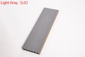WPC Outdoor Decking Co-Extrusion WPC Decking Round Hole WPC Decking - Image 3